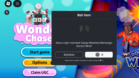 [Free UGC] The Next Step Obby: Wonder Chase