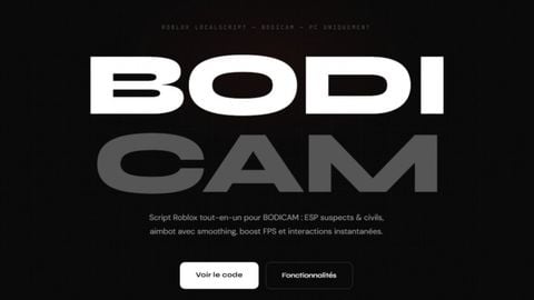 BODICAM No Key OPEN SOURCE - [🚢 NEW MAP] BODYCAM script preview