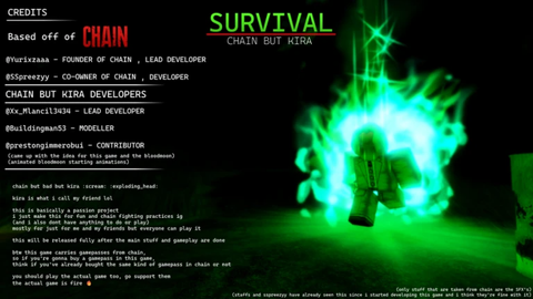 CHAIN but it's kira | SURVIVAL MODE