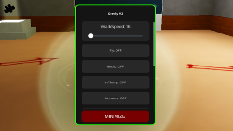 Gravity Menu - Survive nightmare XChristianXsj script preview