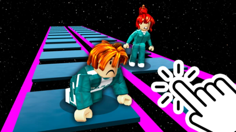 Impossible Squid Game Glass Bridge 2
