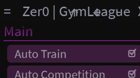 [DUNGEON] Gym League 