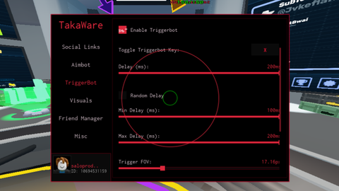 TakaWare - [🍀] RIVALS script preview