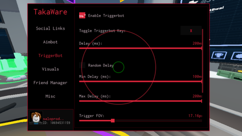 TakaWare - [🍀] RIVALS script preview