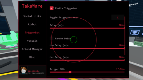 TakaWare - [🍀] RIVALS script preview
