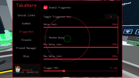 TakaWare - [🍀] RIVALS script preview