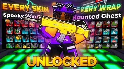 SKIN CHANGER AND WRAP CHANGER l VISUAL WITH AIMBOT AND MORE - [🍀] RIVALS script preview