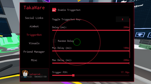 TakaWare - [🍀] RIVALS script preview