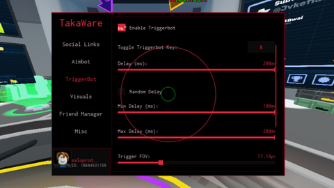 TakaWare - [🍀] RIVALS script preview
