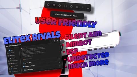 EliteX V4 I full UD I OP Script I Silent Aim I Aimbot I more - RIVALS script preview