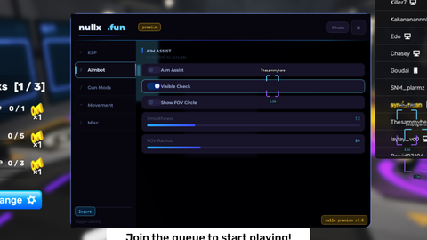 NullXfun OP SCRIPT AIMBOT RAPID FIRE BIGHEAD ESP - RIVALS script preview