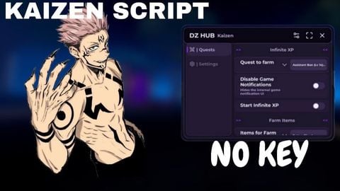 Autofarm Inf XP And More - [🐺🛞Ten Shadows] KAIZEN script preview
