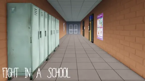 fight in a school