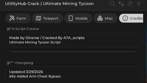 [UPD] Ultimate Mining Tycoon