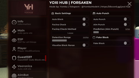 [FIXES 🛠️] Forsaken