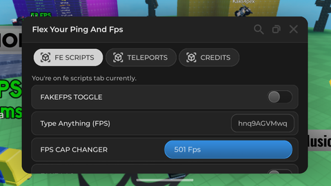 [Big Update] Flex Your Ping And FPS! 🕹️