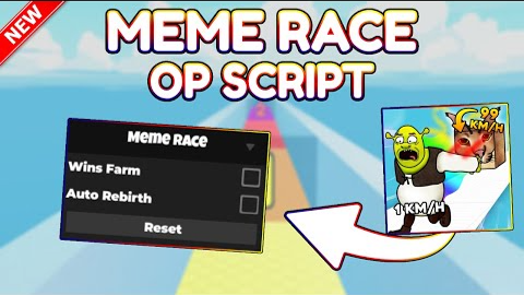 Meme Race 😂 EVENT 🎃 | Script Released on Delta — Roblox Scripts ...