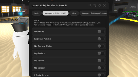 Survive in Area 51