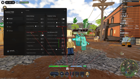 TWW best free script 2026 Dexhub( SilentAim ,Infwallbang) - The Wild West script preview