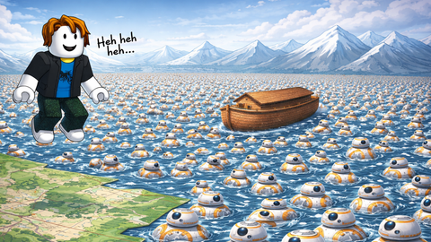 Lagger BB8 Spam - Catalog Heaven script preview