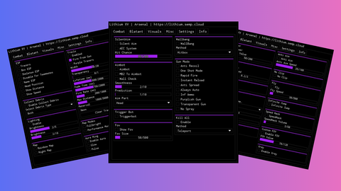 Lithium - Arsenal script preview