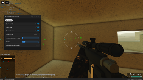 Dexhub Keyless Script 2026 Aimbot and ESP - [CURSED UPDATE] Phantom Forces script preview