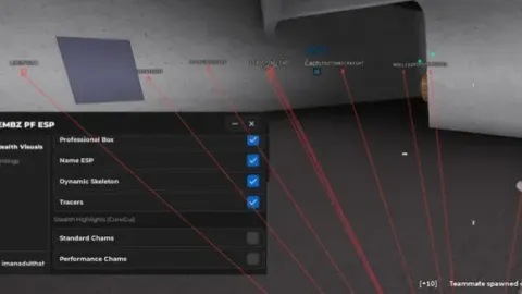WORKING ESP 2026 - Phantom Forces script preview