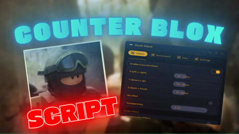 Duck Client I Best Legit Aimbot - Counter Blox script preview