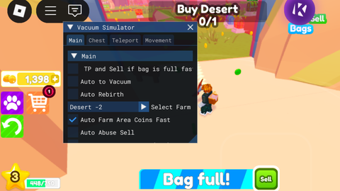 VACUUM Simulator!