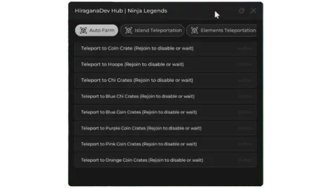 ⚡Ninja Legends Ninja HiraganaDev Hub — Roblox Scripts ScriptBlox