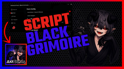 Grimoire Black Script OP Auto Farm - Black Grimoire script preview
