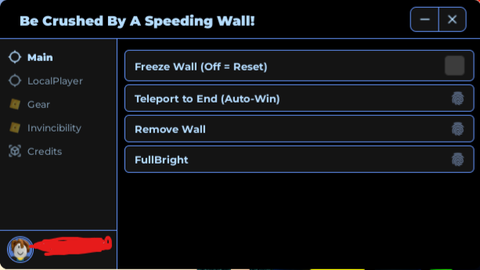 BE CRUSHED BY A SPEEDING WALL