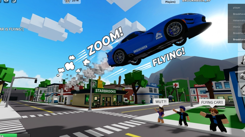 rockket car in - Brookhaven 🏡RP script preview