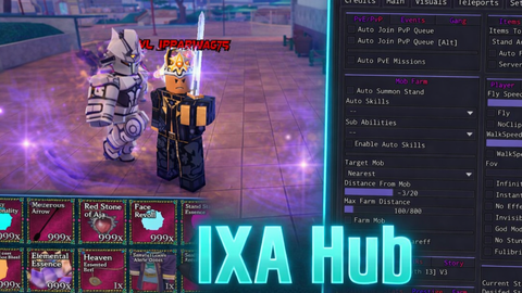 MOST BROKEN SCRIPT OF ALL TIME IXA HUB - nikapor2007's Place script preview