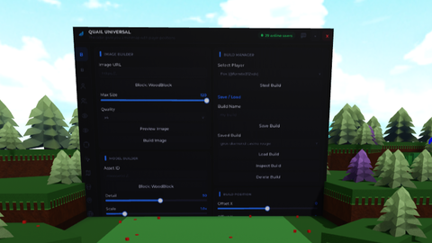 [QUAIL] BEST BABFT AutoFarm ModelBuilder ImageBuilder and + - Build A Boat For Treasure script preview
