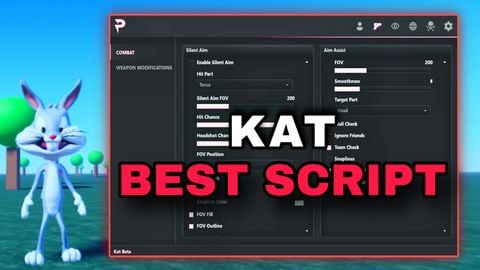 SilentAim DeSync Autofarm Keyless No Key - KAT script preview