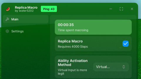 Replica Macro - [UPDATE🗡️] Slap Battles👏 script preview