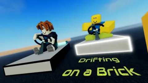 [ICE TRACKS ❄️] Drifting on a Brick 🧱🏎️