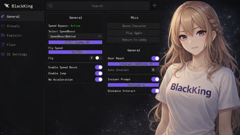 BlackKing V3 official - DOORS 👁️ script preview