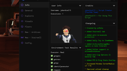 DOORS Script for Roblox: FourHub No Key Esp Show Intens En*y And More ...