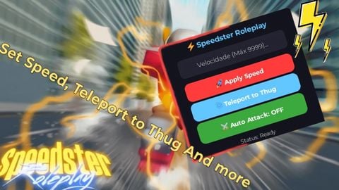 Script - ⚡ Speedster Roleplay ⚡ script preview