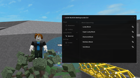 ❓ LUCKY BLOCKS Battlegrounds