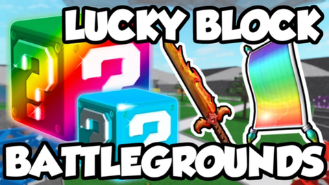 ❓ LUCKY BLOCKS Battlegrounds