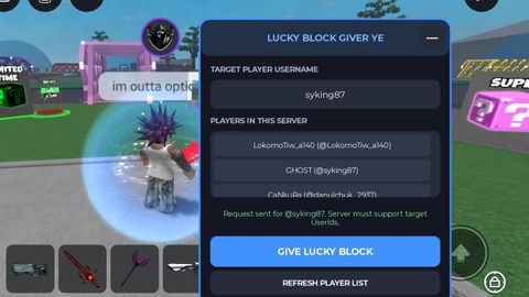 ❓ LUCKY BLOCKS Battlegrounds