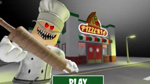 Escape Papa Pizza's Pizzeria! (SCARY OBBY)