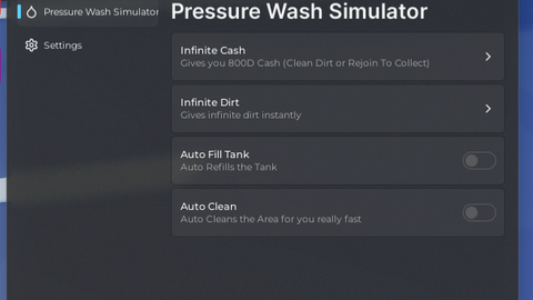 Pressure Wash Simulator