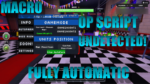 Five Nights TD 2 [MINIGAMES]