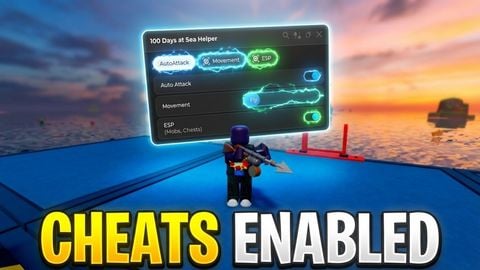 NEW ACTUAL KILLAURA ESP FLY etc - [🌋] 100 Days At Sea script preview