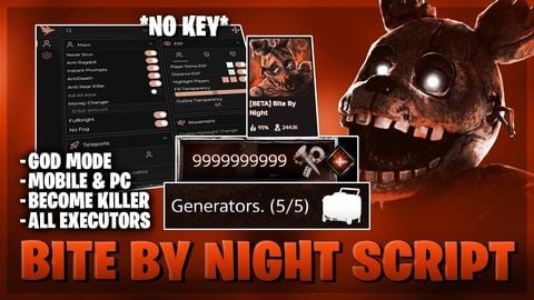 BEST Autofarm Kill All and more over 50 features - [BETA] Bite By Night script preview