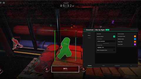 Clover Hub ESP Modify Speed Auto gen - [BETA🎭] Bite By Night script preview